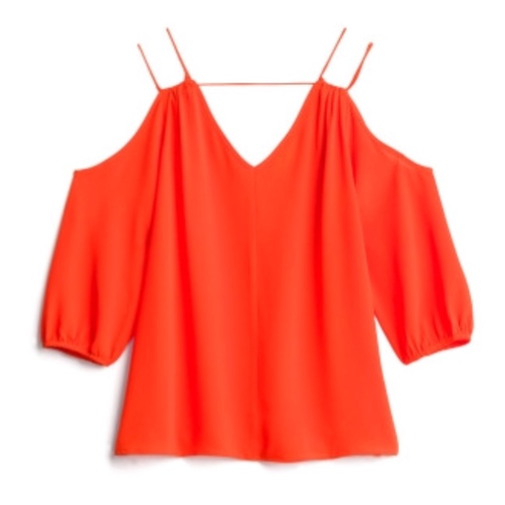 Cold shoulder blouse